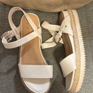 Women's White Sandals